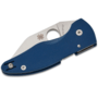 Spyderco MICROJIMBO COBALT BLUE G-10 CPM SPY27 PLAINEDGE