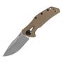 Zero Tolerance Flipper Knife CPM-20CV SW Blade, Coyote Tan G10 / Ti Handle 0308
