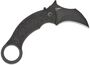 Fox Knives Doug Marcaida Tribal K Folding Karambit, N690 TOP SHIELD BLADE,G10 BLACK HANDLE FX-802