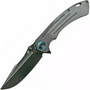 Kansept Pretatout Black TiCn Coated 154CM Black Micarta T1032A2