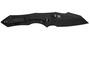 WE High-Fin XL Gavko Knives Titanium Handle Black Stonewashed CPM 20CV Framelock WE24010-1