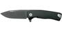 Lionsteel ROK BLACK Aluminum knife, RotoBlock, Chemical Black blade M390 ROK A BB