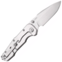 Real Steel folding knife Evolution Ironclad Black G10 stonewash