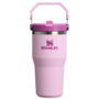 Stanley Termofľaša s integrovanou slamkou 600 ml The IceFlow™ Flip Straw 2.0 Tumbler Cherry Blossom