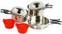 Mil-Tec SET DE CUISSON 2 PERSONNES acier inoxydable 14647000