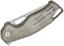 MKM VINCENT – MAGNACUT SW bld, GREEN CANVAS MICARTA hdl, S/S WIRE CLIP MK VCM-GC