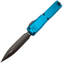 Microtech ULTRATECH GEN IV D/E APOCALYPTIC STANDARD TURQUOISE 11224-10APTQ