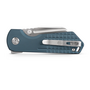 Vosteed Hedgehog S35VN Satin &amp; Aluminium Brossé Bleu A1306