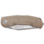 Viper TURN Essential Clip Point Satin M390, Natural Canvas Micarta V5988CN