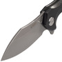 KUBEY Noble Nest Liner Lock Folding Knife Black G10 Handle KU236A