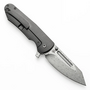 KANSEPT Superhawk Damascus 0.157" / 4.0mm Blackwash Titanium K1084A3