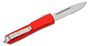 Microtech Ultratech SE Stonewash Red Handle Partial Serrated 121-11RD