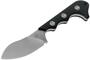 QSP Knife Neckmuk, D2 Fixed Blade, Black G10 Handle QS125-A