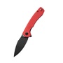 Kubey Calyce Liner Lock Flipper Folding Knife Red G10 Handle KU901I