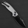 Kunwu Django XL Satin DLC ELMAX Titanium Beadblast Diamond Texture handle X707XLT-3