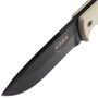 ESEE Knives ESEE-5P-E Model 5 black blade, desert tan handle survival knife with Kydex Sheath