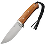 CIVIVI Cloud Peak Guibourtia Wood Handle With Nickel-Silver Guard Satin Finished Nitro-V