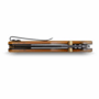 Vosteed Marten 154CM Black Stonewash Amber PEI A1607