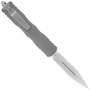 Microtech DIRAC DELTA D/E STONEWASH STANDARD NATURAL CLEAR 227-11NC