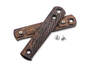 Böker Manufaktur Solingen BFF Packlite Handle Scales Smoked Oak Rope 190673