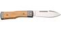 Fox Knives Gunstock Folding Knife Stainless Steel M390 Satin Blade, Olive Wood Handle FX-558 OL