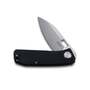 KUBEY Hyde Liner Lock Folding Knife Black G10 Handle KU2104A