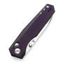 TENABLE KNIVES Beaver Stonewashed Nitro-V 0.125&#039;&#039;/3.2mm Purple and Black G10 T1105V1