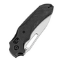 Cuțite Kansept Quasar Stonewashed CPM 20CV Blackwash Titanium, Twill Carbon Fiber