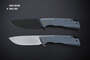 Petrified Fish PFB02 Loco Black Stonewashed D2 Blue G10 PFB02BDW