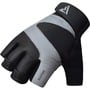 RDX GYM GLOVE LEATHER S14 GRAY XXXL