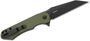 Oknife 154CM, aluminiu, verde OD Freeze (mâner din aluminiu verde OD) cuțit de închidere 8,4 cm