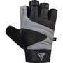 RDX GYM GLOVE LEATHER S14 GRAY XXXL