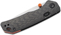 Vosteed Marten 154CM Stonewash Fibre de Carbone Noire A1608