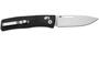 LionSteel NINI Folding knife M390 satin blade, full BLACK G10 handle NN1 GBK