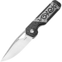 Kizer Frame Lock Mini Militaw Jonathan Styles S45VN Titanium+Carbon Fiber Ki3634SA4