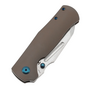 Kansept Dreadnaught Stonewashed CPM S35VN, Bronsanodiserad Ti