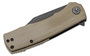 Petrified Fish PFP03 Victor Black Stonewash K110 khaki Micarta PFP03KMDW