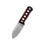 QSP Knife Canary 14C28N , G10, Black/Red QS141-B1