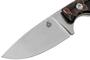 QSP Knife Workaholic SK03, Satin N690 Blade, Black Bronze Moon Raffir Noble QS124-C