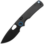 Vosteed Porcupine 14C28N Black Stonewash Black Micarta A2601