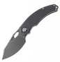 Kunwu PADRE Stonewashed Titanium Handle, VANAX Steel Blade K706T-1