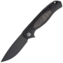 Petrified Fish PFB03 Stamp Black Stonewashed D2 Carbon Fiber With Black G10 PFB03DDW