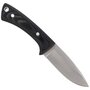 MUELA 71mm blade,Neck Knife,black canvas micarta, KYDEX sheath, paracord PECCARY-8M