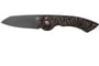 Fox Knives Radius FX-550 CFB Copper Carbon fibre Black pocket knife