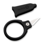 CIVIVI Quick Snip 1 pc Mini Neck KnifeBlack ABS With Rubber CoatingPlain 6Cr13