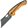 Bestech SKIRMISH 154CM, Black stonewash, Olivewood BL06C