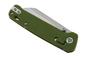 QPS Penguin Glyde 14C28N, finitura a 2 toni stonewash - satinata, Manico: FRN verde OD