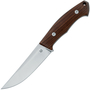 Fox-Knives FOX FENIX FIXED KNIFE STAINLESS STEEL NIOLOX SATIN BLADE, SANTOS WOOD HANDLE FX-649 SA