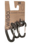 WILDO taktikai karabiner 3 db, olíva 15920101