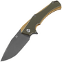 Kansept Hellx OD Green G10+ Anodized Bronze Stainless Steel